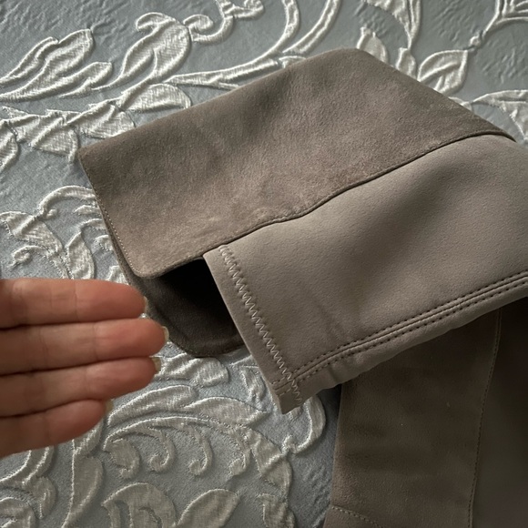 Stuart Weitzman Gray Knee/Riding Boots - Picture 9 of 14